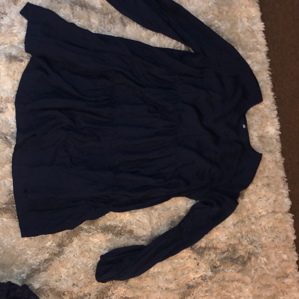 Navy Blouse